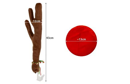 Antlers de ren și nas – decorațiuni pentru mașina dumneavoastră