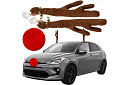 Antlers de ren și nas – decorațiuni pentru mașina dumneavoastră