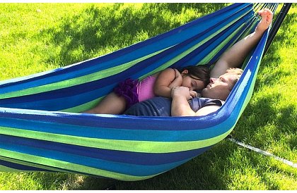 Hamac suspendat de grădină pentru două persoane