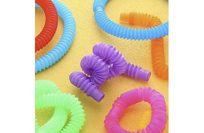 Pop Pipes – tuburi flexibile – 10 bucăți