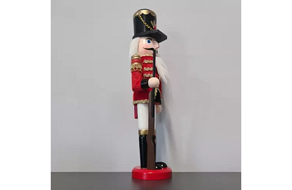 Nutcracker din lemn – figură decorativă de 30 cm