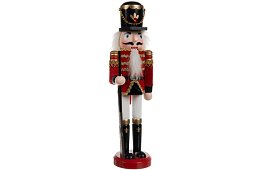 Nutcracker din lemn – figură decorativă de 30 cm