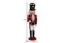 Nutcracker din lemn – figură decorativă de 30 cm