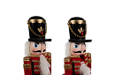 Nutcracker din lemn – figură decorativă de 30 cm