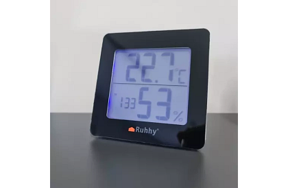 Ceasuri digitale cu termometru și higrometru