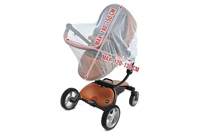 Plasă universală de țânțari pentru cărucior pentru copii