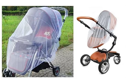 Plasă universală de țânțari pentru cărucior pentru copii