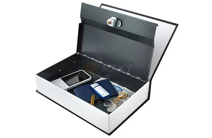 Seif în formă de carte - un seif ascuns într-o carte