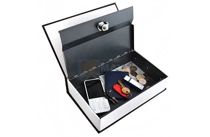 Seif în formă de carte - un seif ascuns într-o carte