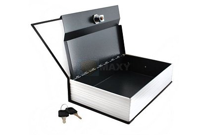 Seif în formă de carte - un seif ascuns într-o carte