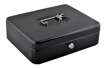 Cutie mare de bani din metal