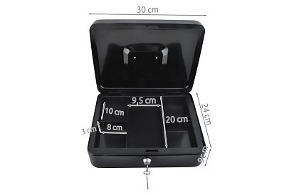 Cutie mare de bani din metal