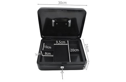 Cutie mare de bani din metal