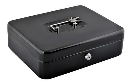 Cutie mare de bani din metal