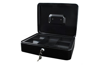 Cutie mare de bani din metal