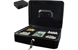 Cutie mare de bani din metal