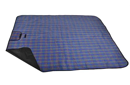 Covor de picnic impermeabil - albastru