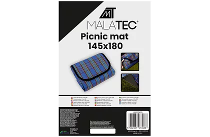 Covor de picnic impermeabil - albastru