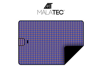 Covor de picnic impermeabil - albastru