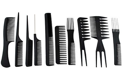 Pieptene profesionale de coafat - set de 10