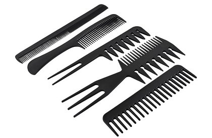 Pieptene profesionale de coafat - set de 10