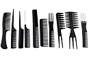 Pieptene profesionale de coafat - set de 10