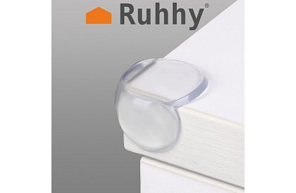 Protecții autoadezive din silicon pentru margini – 4 buc.