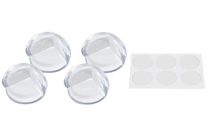 Protecții autoadezive din silicon pentru margini – 4 buc.