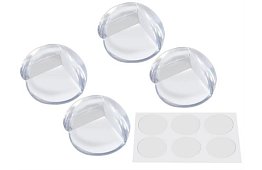 Protecții autoadezive din silicon pentru margini – 4 buc.