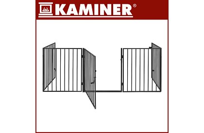 Barieră de șemineu în fața șemineului