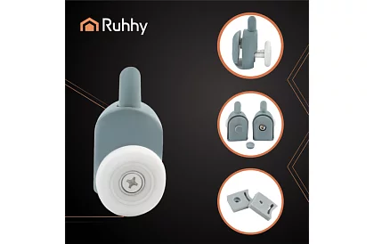 Rotițe pentru uși glisante de duș - 8 buc