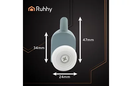 Rotițe pentru uși glisante de duș - 8 buc