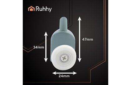 Rotițe pentru uși glisante de duș - 8 buc