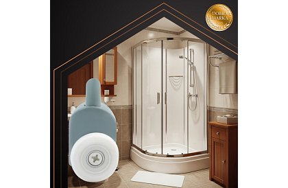 Rotițe pentru uși glisante de duș - 8 buc