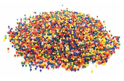 Perle de gel hidratant multicolor 20 x 5g