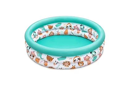 Bazină gonflabilă colorată pentru copii 102×25 cm – Bestway 51008