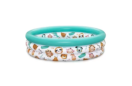 Bazină gonflabilă colorată pentru copii 102×25 cm – Bestway 51008