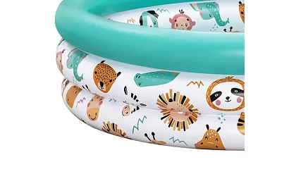 Bazină gonflabilă colorată pentru copii 102×25 cm – Bestway 51008