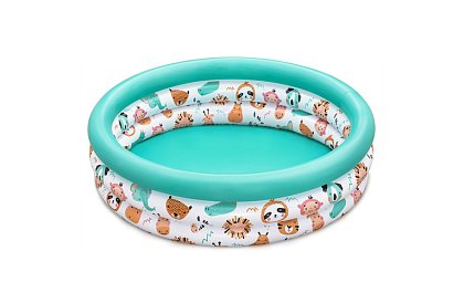 Bazină gonflabilă colorată pentru copii 102×25 cm – Bestway 51008