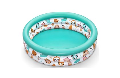 Bazină gonflabilă colorată pentru copii 102×25 cm – Bestway 51008