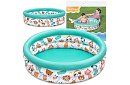 Bazină gonflabilă colorată pentru copii 102×25 cm – Bestway 51008