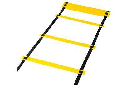 Scara de coordonare pentru exerciții – ajustabilă, 12 trepte, cu geantă