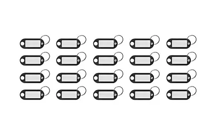 Brelocuri pentru identificare ușoară – 100 buc, colorate
