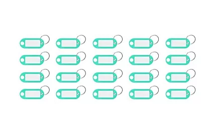 Brelocuri pentru identificare ușoară – 100 buc, colorate