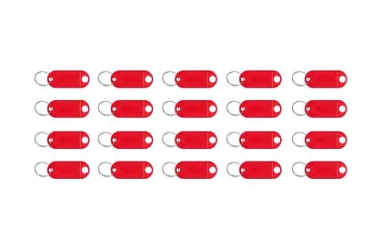 Brelocuri pentru identificare ușoară – 100 buc, colorate