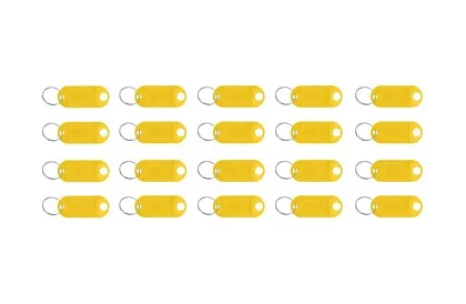 Brelocuri pentru identificare ușoară – 100 buc, colorate