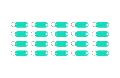 Brelocuri pentru identificare ușoară – 100 buc, colorate