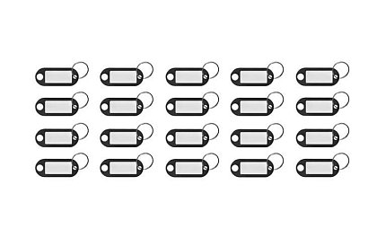 Brelocuri pentru identificare ușoară – 100 buc, colorate