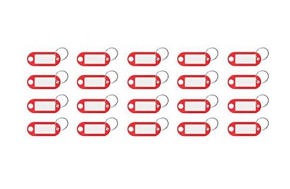 Brelocuri pentru identificare ușoară – 100 buc, colorate