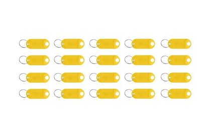 Brelocuri pentru identificare ușoară – 100 buc, colorate